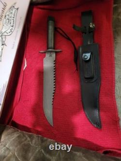 Parker Edwards Eagle Brand Knives Damascus Blade. Rare Discontinued