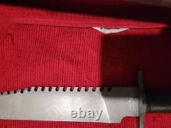 Parker Edwards Eagle Brand Knives Damascus Blade. Rare Discontinued