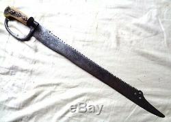 Pre-1700 Antique Cutlass. German Hunting Hanger Sword Dagger Bowie Knife