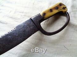 Pre-1700 Antique Cutlass. German Hunting Hanger Sword Dagger Bowie Knife