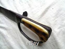 Pre-1700 Antique Cutlass. German Hunting Hanger Sword Dagger Bowie Knife