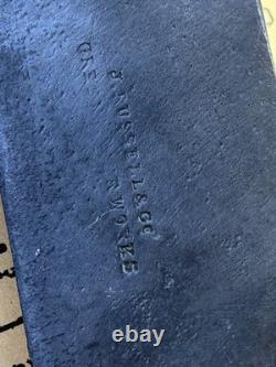 Pre 1880 John Russell Green River Works Hand Forged Hot Stamped RARE COLLECTORS