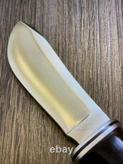 Pre Date Code Buck #104 Twin Knife Set with102 & 103 Fixed Blades, Leather Sheath