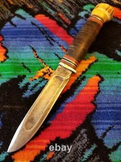 Pre WW1 Era 1905 1910 Vintage MSA CO. MARBLE'S 4-1/2 Ideal Bowie Knife Rare