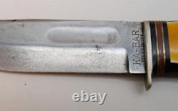 Pre WW2 KA-BAR Union Cutlery Little Hunter Stag Celluloid Knife
