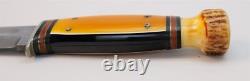 Pre WW2 KA-BAR Union Cutlery Little Hunter Stag Celluloid Knife