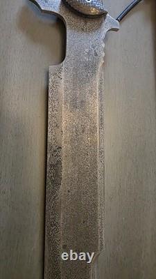 Predator Billy Knife Fallen Oak Forge Handmade Mint Condition Never Used Rare