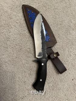 Premium 12 Handmade Hunting Knife Micarta Handle Full Tang Outdoor Tool