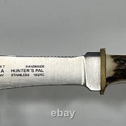 Puma 6397 Hunters Pal Fixed Blade Hunting knife Stag Handle and sheath