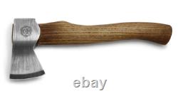 Puma German Made Damascus Steel Hunting Hatchet Lodge Axe with Wood Handle