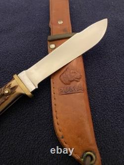 Puma Hunters Pal Fixed Blade 6397 Knife With Sheath Vintage excelent condition