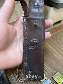 Puma Skinner 6393 Original Genuine Germany Handmade Knife & Leather Sheath