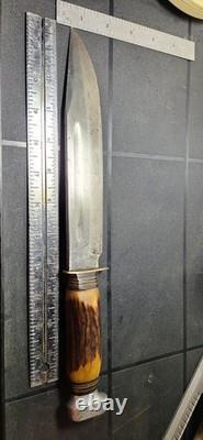 R. J. Richter Soligen Germany Bone Handled Hunting Knife