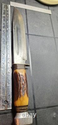 R. J. Richter Soligen Germany Bone Handled Hunting Knife