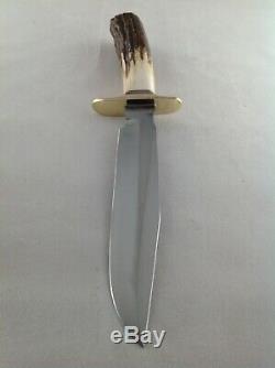 RANDALL Made KNIFE Model 1-7 Fighting/All Purpose Knife withStag Handle