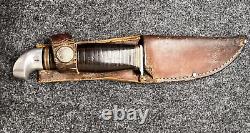 RARE 1927-1948 JEAN CASE (Little Valley NY) SHEATH KNIFE with Original Sheath