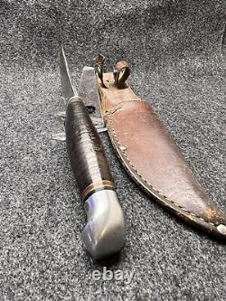 RARE 1927-1948 JEAN CASE (Little Valley NY) SHEATH KNIFE with Original Sheath