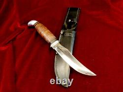 RARE 323-5 CASE XX 1987 USA 3-Dot BOWIE Lightning S Vintage 9.5 HUNTING KNIFE
