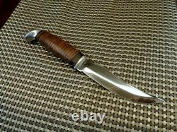 RARE 323-5 CASE XX 1987 USA 3-Dot BOWIE Lightning S Vintage 9.5 HUNTING KNIFE