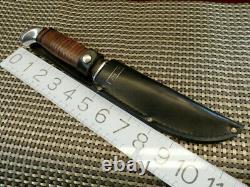 RARE 323-5 CASE XX 1987 USA 3-Dot BOWIE Lightning S Vintage 9.5 HUNTING KNIFE