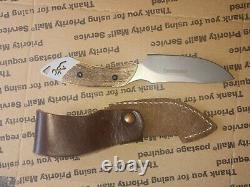 RARE BROWNING mod 257 hunting knife made in Italy with sheath