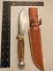 RARE Case Vintage Fixed Blade- With Leather case Collectible