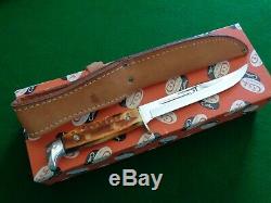RARE Old CASE XX USA c. 1965-1969 Second Cut Red STAG 516-5 HUNTING Knife