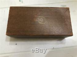 RARE VINTAGE FIRST EDITION COLT BARRY WOOD FOLDING HUNTING KNIFE WithBOX