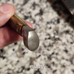 RARE Vintage 60's Fixed Blade 6 3/8 Case XX Stag Handle with Sheath NICE