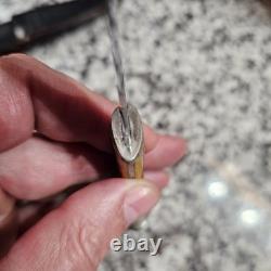 RARE Vintage 60's Fixed Blade 6 3/8 Case XX Stag Handle with Sheath NICE
