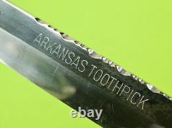 RARE Vintage German Germany Olsen Solingen Arkansas Toothpick Hunting Knife