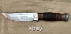 RARE. Wade Butcher Teddy Hunting Knife withLeather Sheffield England