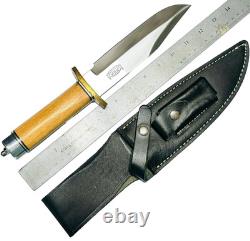 RBH CUSTOM HANDMADE KNIVES Fixed Blade 12 Bowie KNIFE Like Randall MADE IN USA
