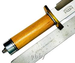 RBH CUSTOM HANDMADE KNIVES Fixed Blade 12 Bowie KNIFE Like Randall MADE IN USA