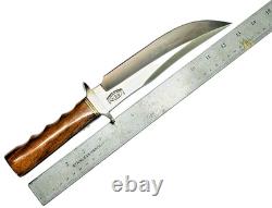 RBH CUSTOM KNIVES Fixed Blade UNUSED 13 Sportsman BOWIE KNIFE Commando Hunting