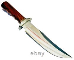 RBH CUSTOM KNIVES Fixed Blade UNUSED 13 Sportsman BOWIE KNIFE Commando Hunting