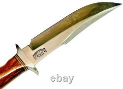 RBH CUSTOM KNIVES Fixed Blade UNUSED 13 Sportsman BOWIE KNIFE Commando Hunting