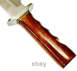 RBH CUSTOM KNIVES Fixed Blade UNUSED 13 Sportsman BOWIE KNIFE Commando Hunting