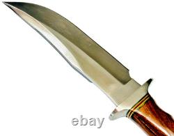 RBH CUSTOM KNIVES Fixed Blade UNUSED 13 Sportsman BOWIE KNIFE Commando Hunting