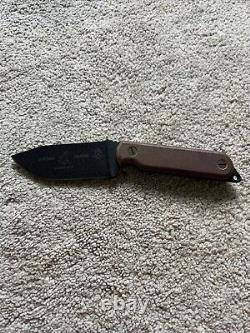 RETIRED TOPS OnPoint Tactical Fixed Blade Knife & MultiCam Sheath USA MSRP $185