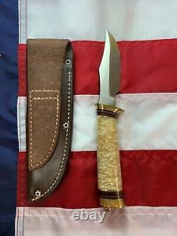 Randall Knife Hybrid Behring Made Stanaback Special 4' S. S. With MUSK OX Handle