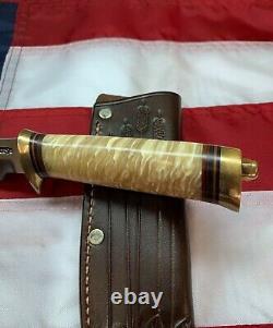 Randall Knife Hybrid Behring Made Stanaback Special 4' S. S. With MUSK OX Handle