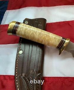 Randall Knife Hybrid Behring Made Stanaback Special 4' S. S. With MUSK OX Handle