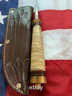 Randall Knife Hybrid Behring Made Stanaback Special 4' S. S. With MUSK OX Handle