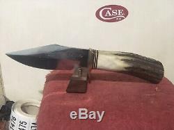 Randall Knife Model 19 5 Stag Handle Smooth Button Sheath Excellent