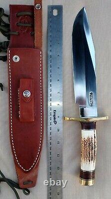Randall Made Knife Model 12-09, Stag Handle In Great Used Condition