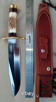 Randall Made Knife Model 12-09, Stag Handle In Great Used Condition