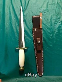 Randall Made Knife, Model 12-13 & Model 13-12 matched pair with display. Mint
