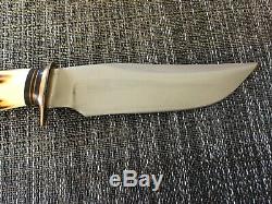 Randall Made Knife custom handle/gaurd by Behring with Mosher sheath