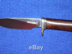 Randall Made Knives Model 26 Pathfinder SS Blade Nickel Silver Ironwood Duralim